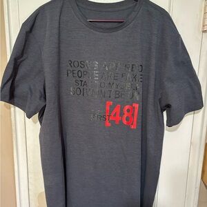 First 48 Gray Graphic T-Shirt.